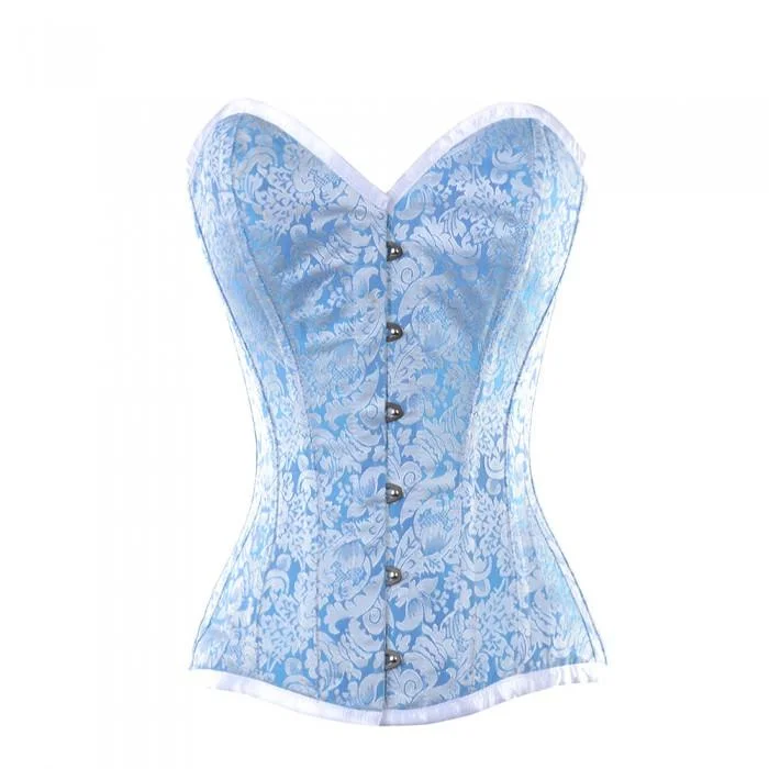 Modern - design corsets with a minimalist aestheticShirley Turquoise Overbust Corset Modern - design corsets with a minimalist aestheticShirley Turquoise Overbust Corset