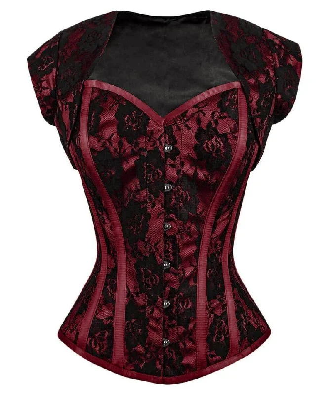 Compression bustiers for a slimming effectEvgeniya Overbust Corset with Bolero Jacket Compression bustiers for a slimming effectEvgeniya Overbust Corset with Bolero Jacket