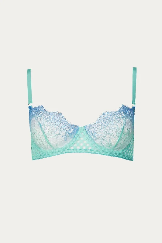 Women's Lingerie with Embroidery DetailsWomen's Lingerie with Embroidery DetailsRumor Bra In Turquoise Gradient