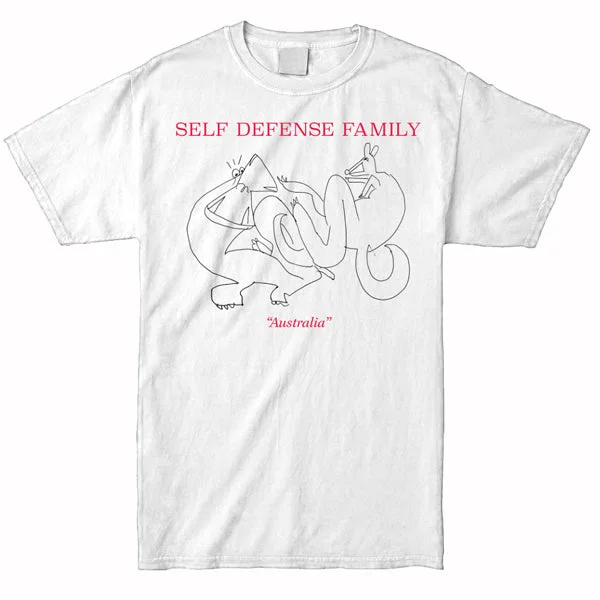 Women's Nike t shirt Self Defense Family - Australia Shirt (White)