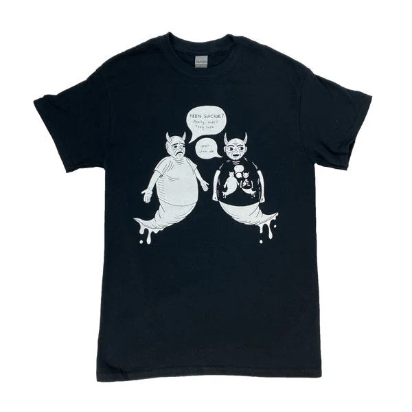Women's baggy t shirt Teen Suicide - Conversation Shirt