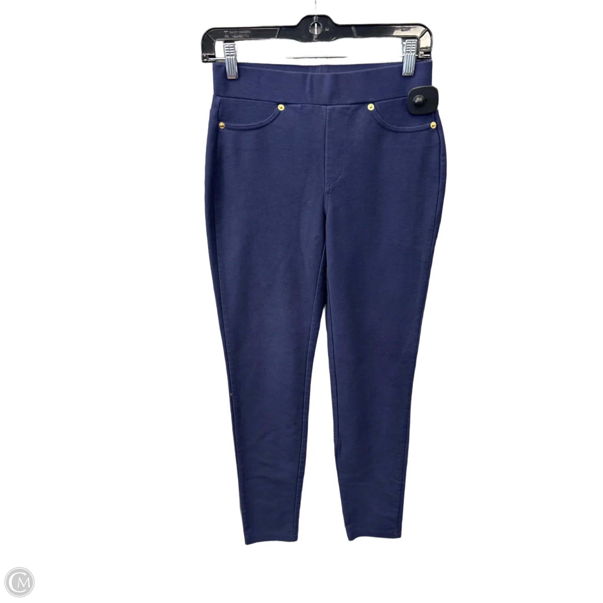 Women's party - wear tight trousers Pants Leggings By Michael By Michael Kors In Navy, Size: S Women's party - wear tight trousers Pants Leggings By Michael By Michael Kors In Navy, Size: S