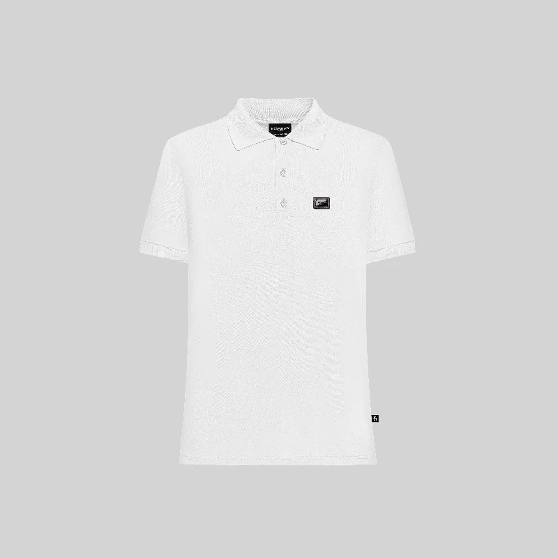 Women's tie dye t shirt SUZUKA T-SHIRT POLO WHITE