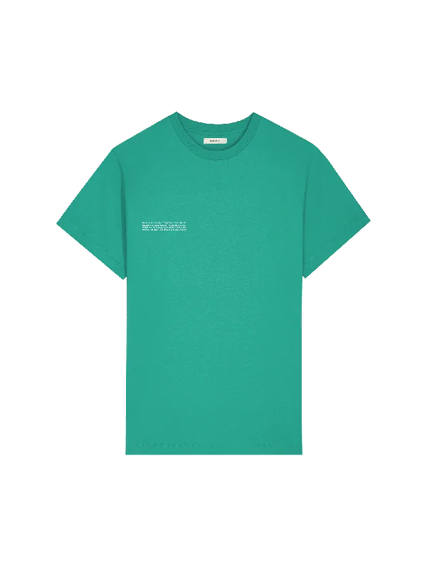 Women's longline t shirt Womens 365 Midweight T-shirt—mangrove turquoise