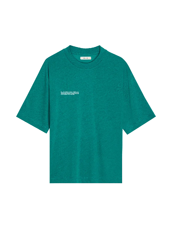 Women's trendy t shirt Womens DNA Frutfiber T-Shirt—scarab teal