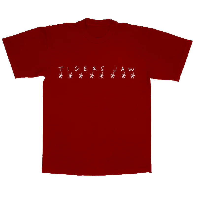 Women's purple t shirt Tigers Jaw - Daisies Shirt