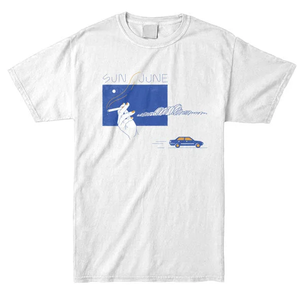 Women's boat neck t shirt Sun June - Bad Girl Shirt