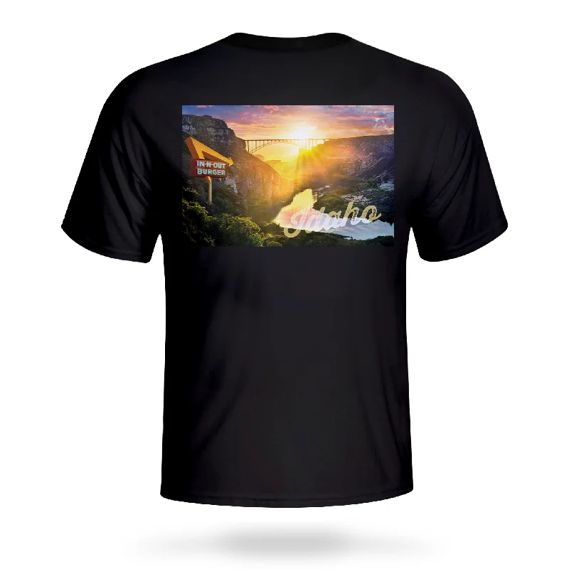 Women's formal t shirt 2023 Idaho Black