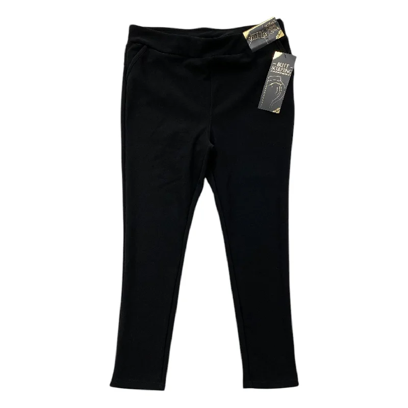Women's gray tight trousers Pants Leggings By ShoSho In Black, Size: 3x