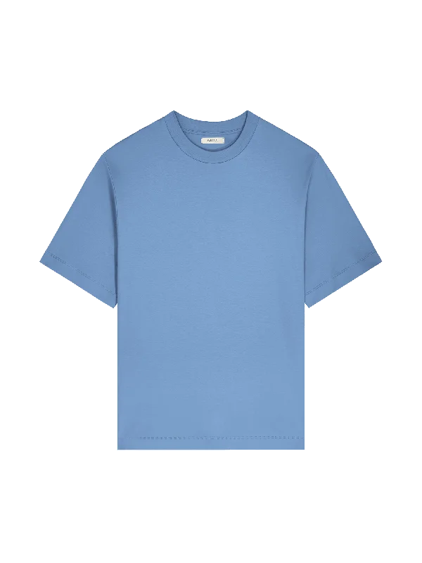 Women's pink t shirt Womens DNA Oversized T-Shirt—summit blue