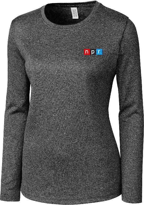 Women's Puma t shirt Clique Ladies Charge Active Long Sleeve Tee
