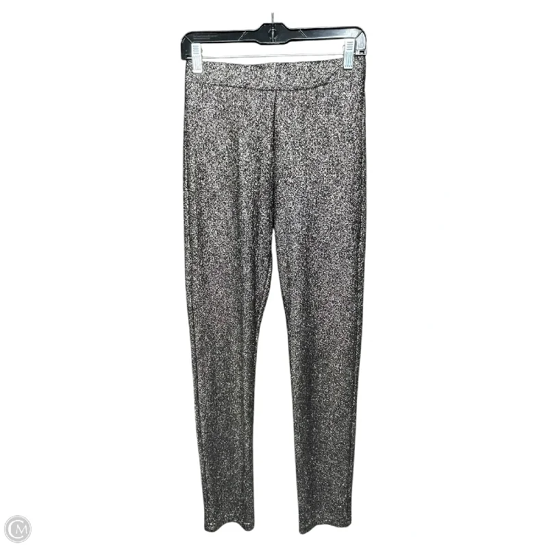 Women's luxury - brand tight trousers Pants Leggings By Bar Iii In Black & Gold, Size: M Women's luxury - brand tight trousers Pants Leggings By Bar Iii In Black & Gold, Size: M