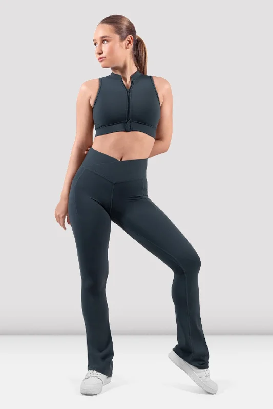 Women's red tight trousers Apex BLOCHeverhold Flare Legging