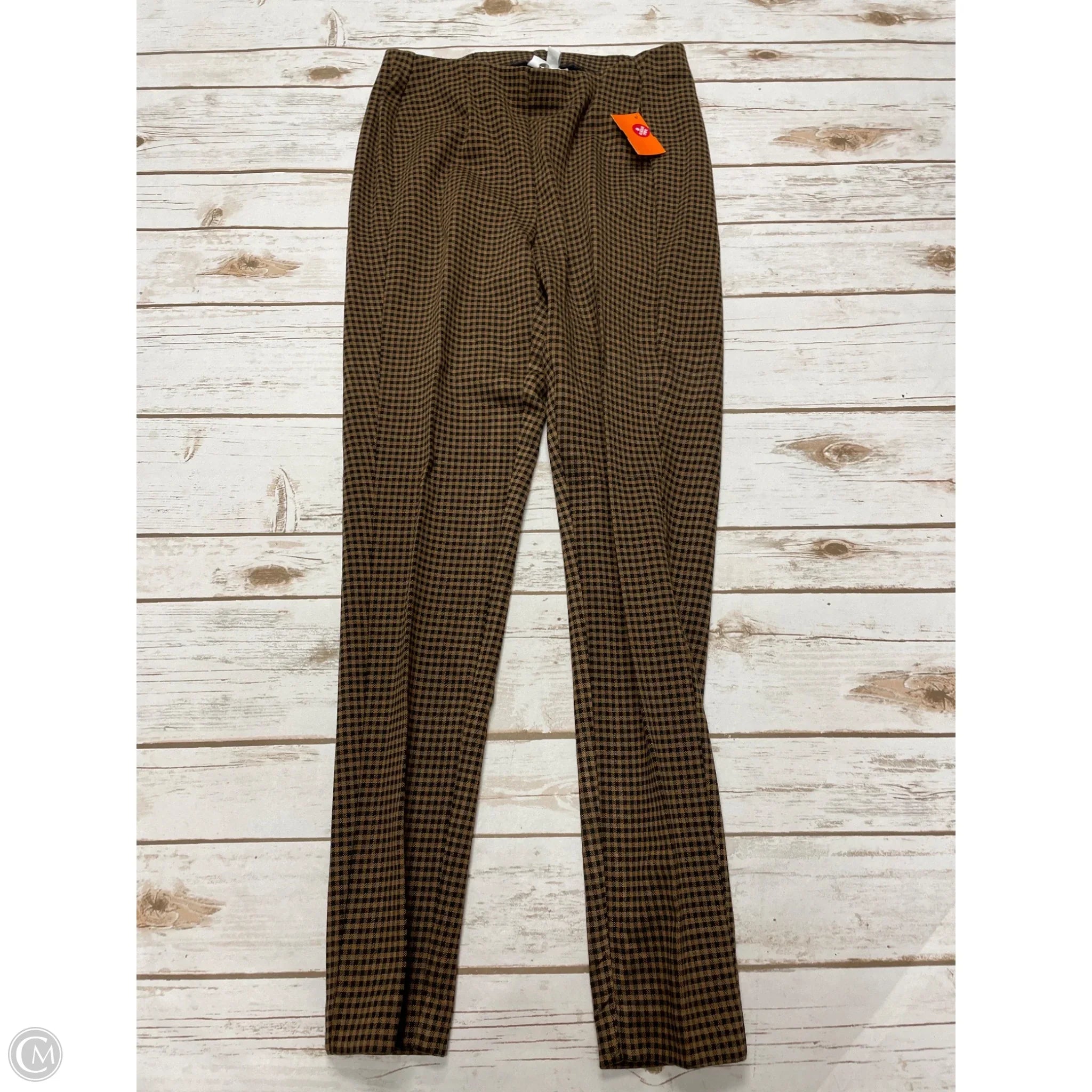 Women's leather - look tight trousers Pants Leggings By J. Jill In Checkered Pattern, Size: Sp Women's leather - look tight trousers Pants Leggings By J. Jill In Checkered Pattern, Size: Sp