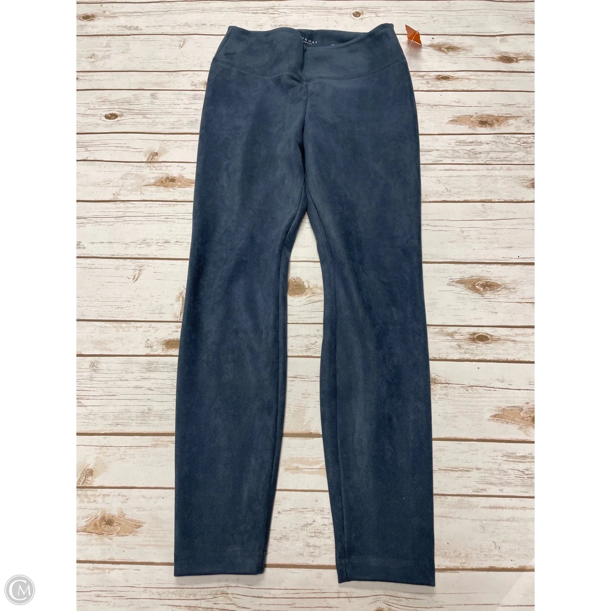 Women's polyester tight trousers Pants Leggings By White House Black Market In Blue, Size: 10 Women's polyester tight trousers Pants Leggings By White House Black Market In Blue, Size: 10