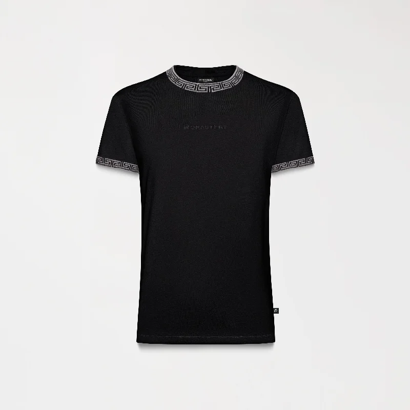 Women's drawstring t shirt CALIERI T-SHIRT WOMEN BLACK