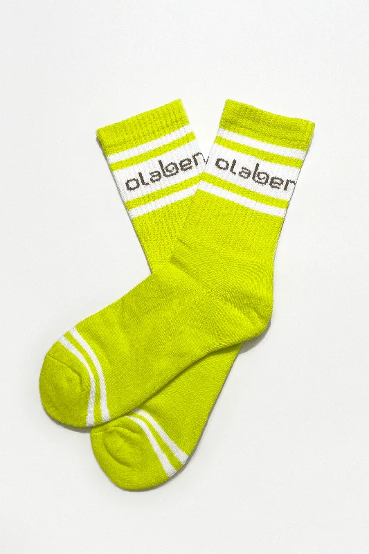 Women's anti - odor tight trousers Cozine Quarter Sock - Lemon Tonic