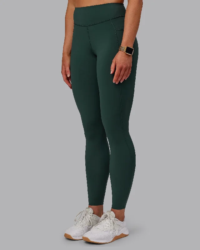 Women's plus - size tight trousers Elite Full Length Leggings - Vital Green
