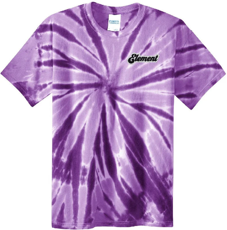 Women's ruffled t shirt Port & Company Tie-Dye Tee