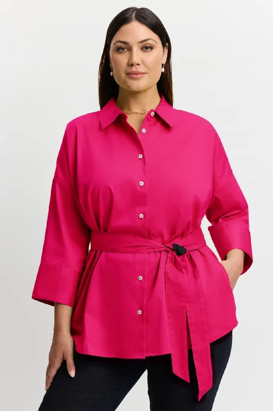 Women's work - appropriate long sleeve button - up shirt Budget long sleeve shirts under $20Avery Plus No Iron Stretch Matte Sateen Long Sleeve Shirt Women's work - appropriate long sleeve button - up shirt Budget long sleeve shirts under $20Avery Plus No Iron Stretch Matte Sateen Long Sleeve Shirt