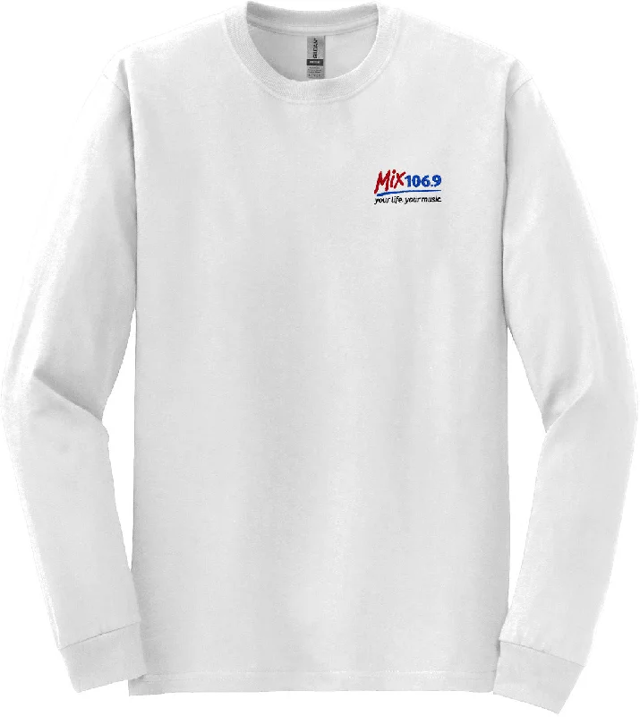 Women's graphic t shirt Gildan DryBlend 50 Cotton/50 Poly Long Sleeve T-Shirt