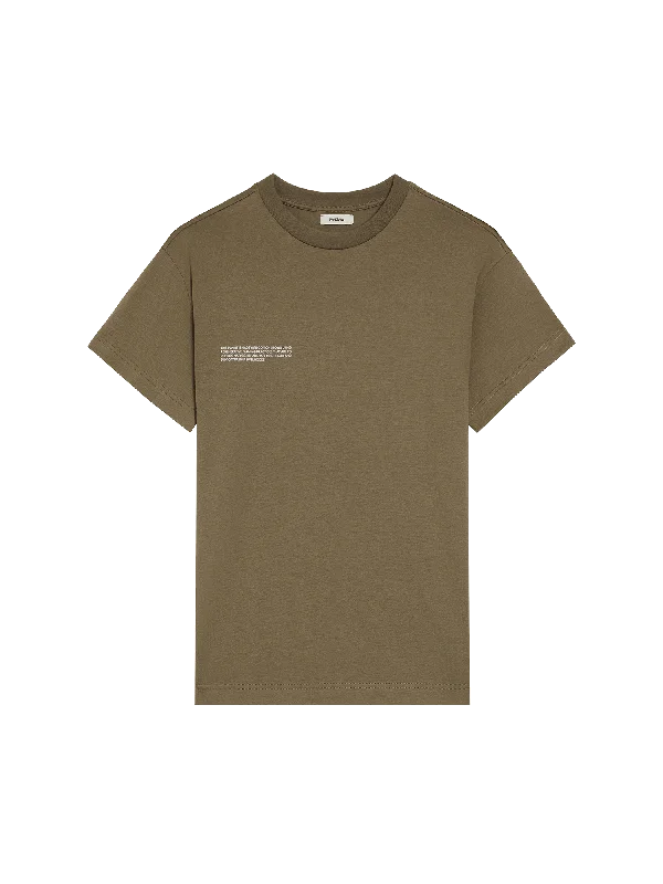 Women's fitted t shirt Mens In Conversion Cotton 365 T-shirt—carbon brown