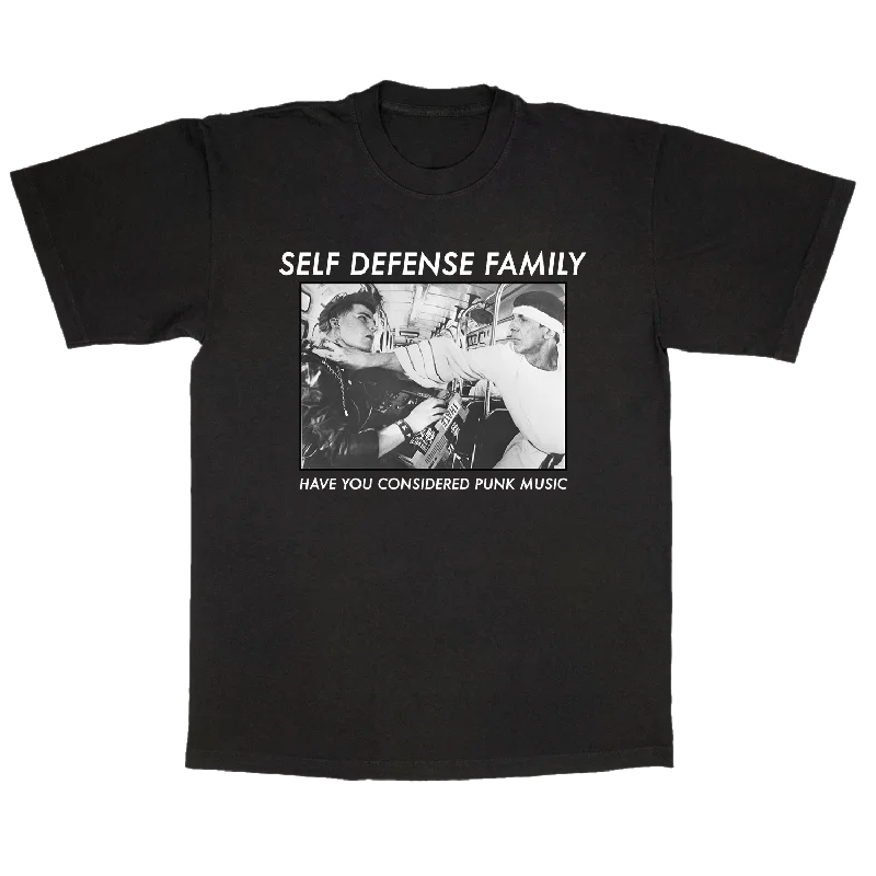 Women's silk t shirt Self Defense Family - Karate Chop Shirt