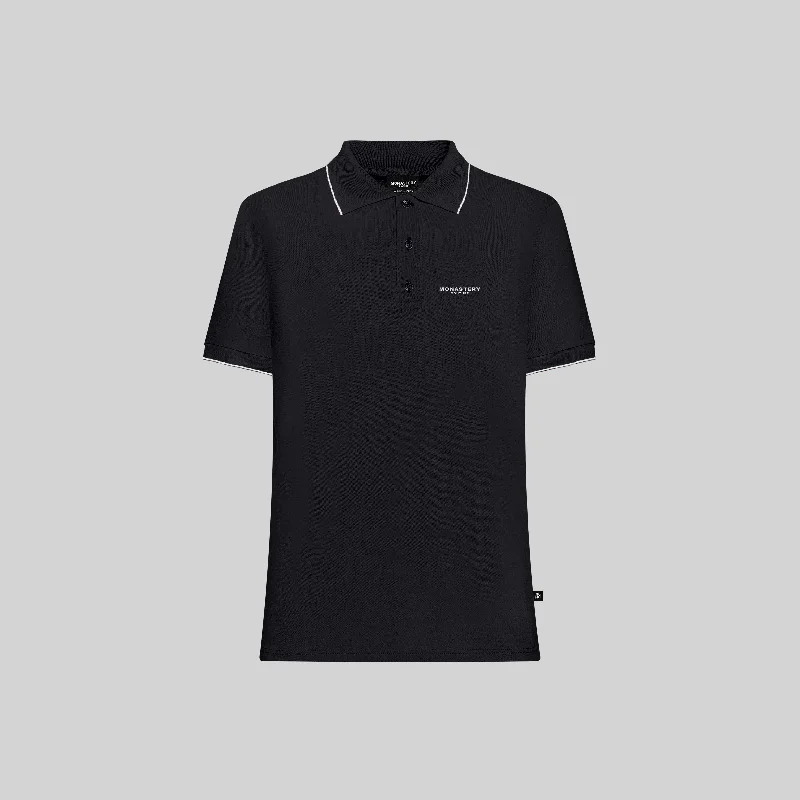 Women's loose fit t shirt MATRA T-SHIRT  WOMEN POLO BLACK