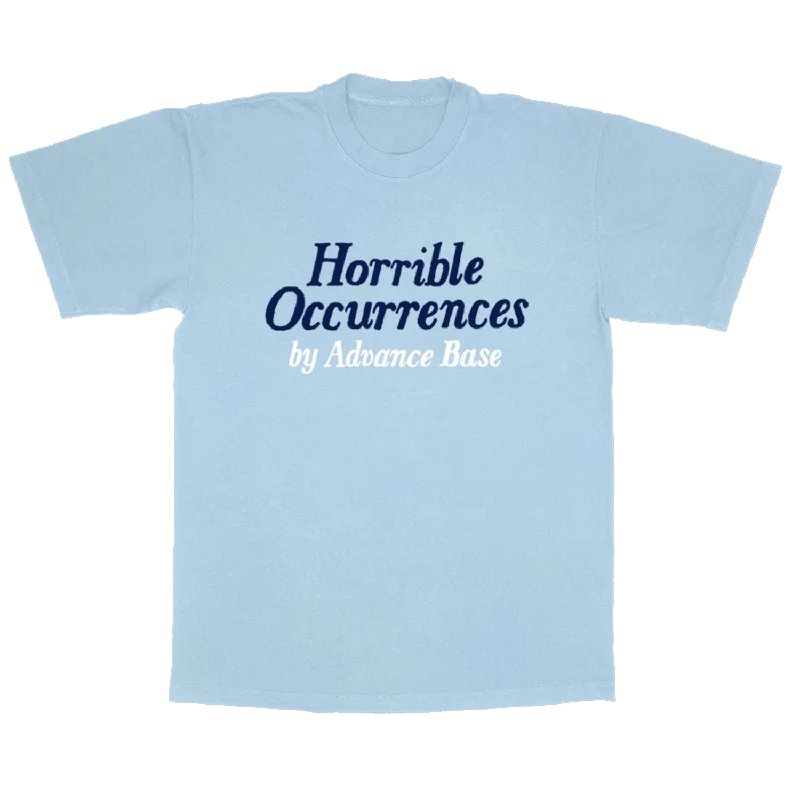 Women's brand name t shirt Advance Base - Horrible Occurrences Shirt