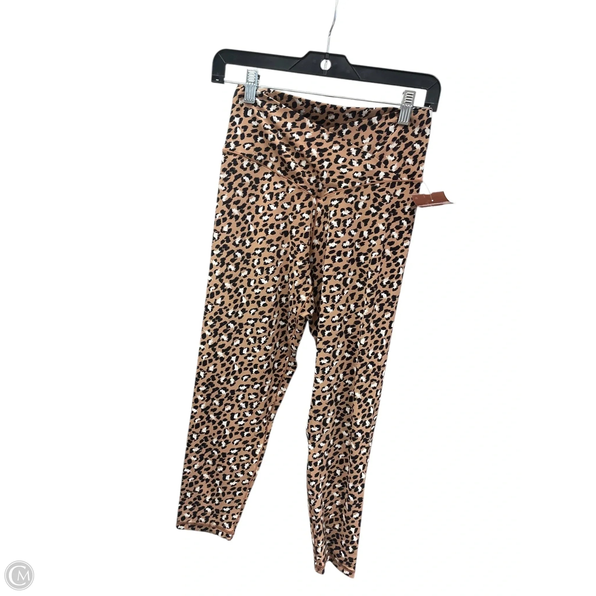 Women's breathable tight trousers Athletic Leggings Capris By Aerie In Animal Print, Size: L Women's breathable tight trousers Athletic Leggings Capris By Aerie In Animal Print, Size: L