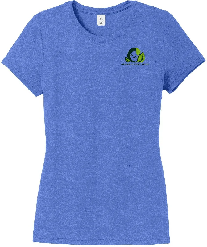 Women's floral t shirt District Ladies Perfect Tri Tee