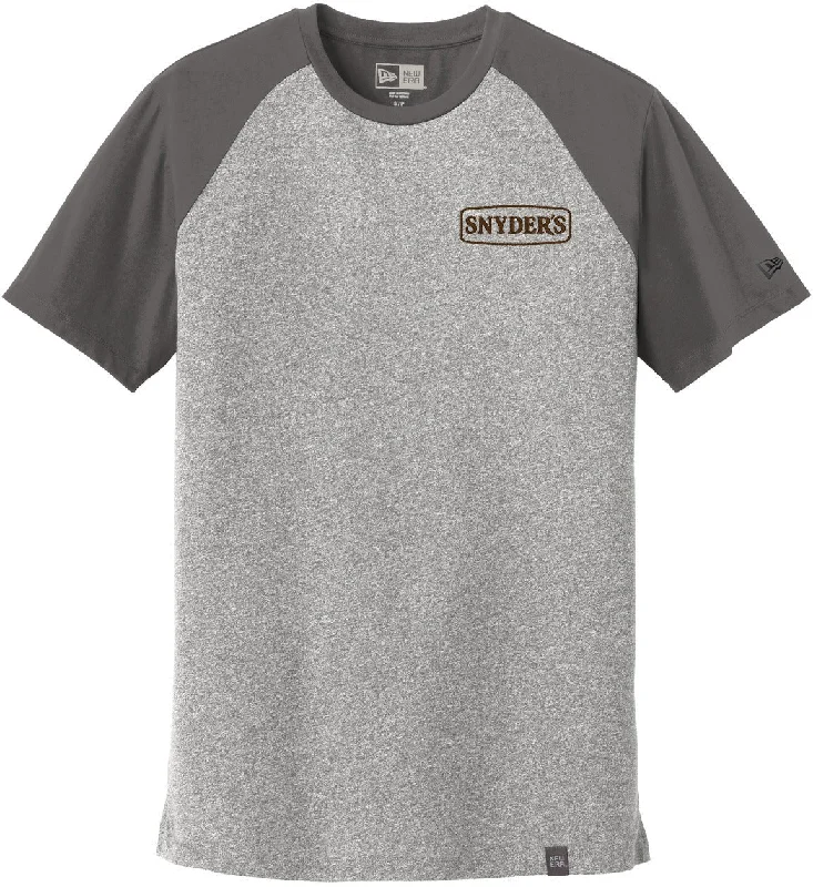 Women's silk t shirt New Era Heritage Blend Varsity Tee