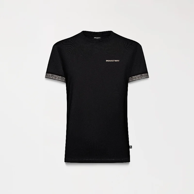 Women's lace t shirt WITTAN T-SHIRT WOMEN BLACK