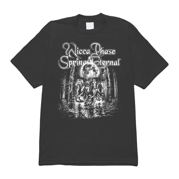 Women's multicolor t shirt Wicca Phase Springs Eternal - Horses Shirt