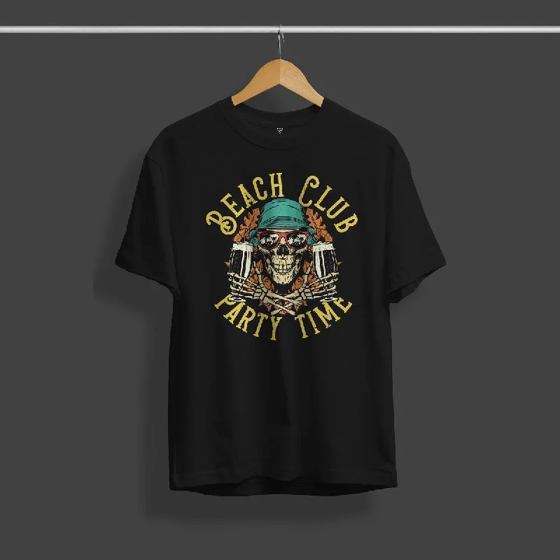 Beach Club Party Time Graphic T-Shirt