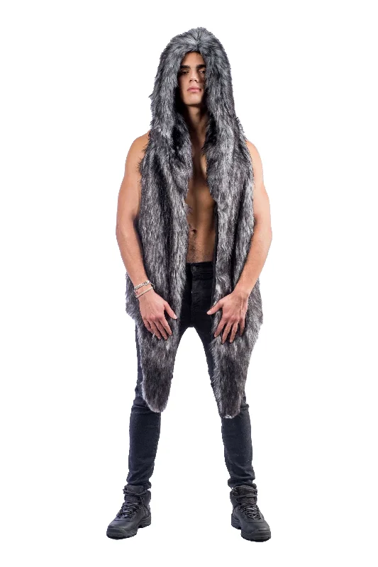 Men's Desert Warrior Vest in "Gray Wolf"