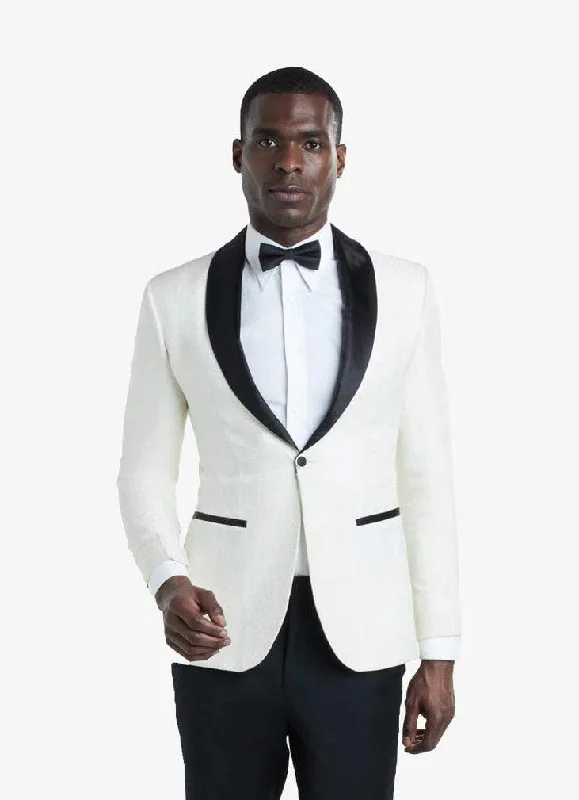 White Tuxedo Jacket