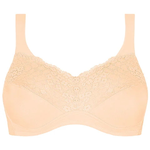 Women's strapless bras with silicone gripAmoena Emma Mastectomy Bra Peach