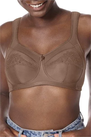 Women's wireless bras for all - day comfortAmoena Isadora Wire-Free Bra - Mocha