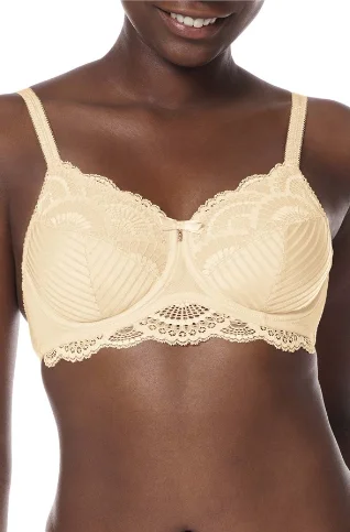 Women's plunge bras for low - cut topsAmoena Karolina Underwire Bra - Sand