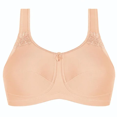 Women's bras made of breathable meshAmoena Kelly Wireless Mastectomy Bra Nude
