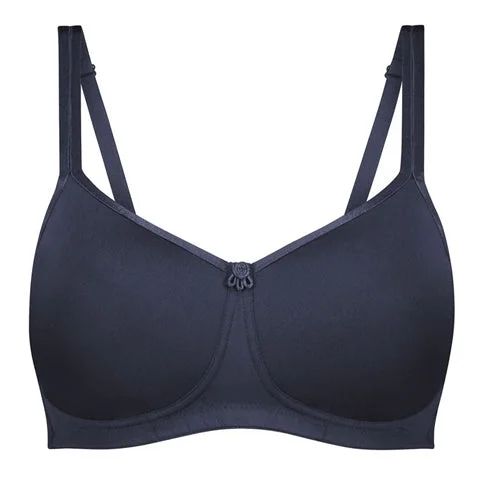 Women's bras using a bamboo fiber liningAmoena Mara Moulded Mastectomy Bra Dark Grey Women's bras using a bamboo fiber liningAmoena Mara Moulded Mastectomy Bra Dark Grey