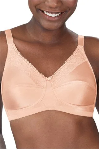 Women's white bras for a clean appearanceAmoena Nancy Wire-Free Bra - Blush