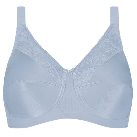 Women's unpadded bras for a natural lookAmoena Nancy Mastectomy Bra Light Blue