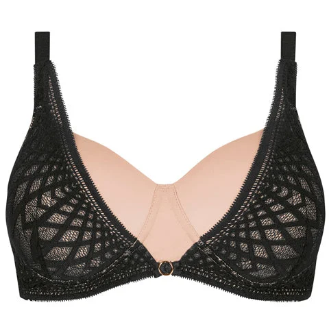 Women's maternity bras with adjustable strapsAmoena Pia Mastectomy Plunge Bra