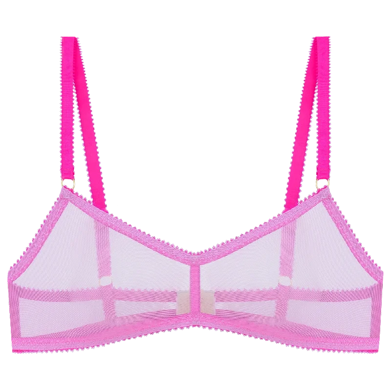 Women's polka - dot brasBella Clean Tulle Bralette