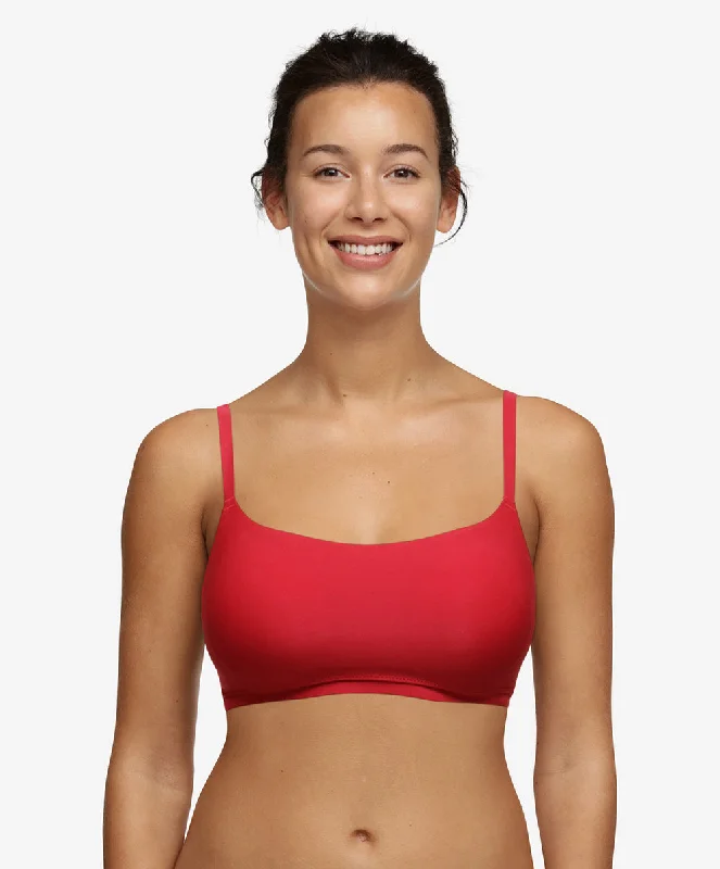 Women's full - cup bras for maximum coverageChantelle - Softstretch Lace Bralette | Poppy Red Women's full - cup bras for maximum coverageChantelle - Softstretch Lace Bralette | Poppy Red