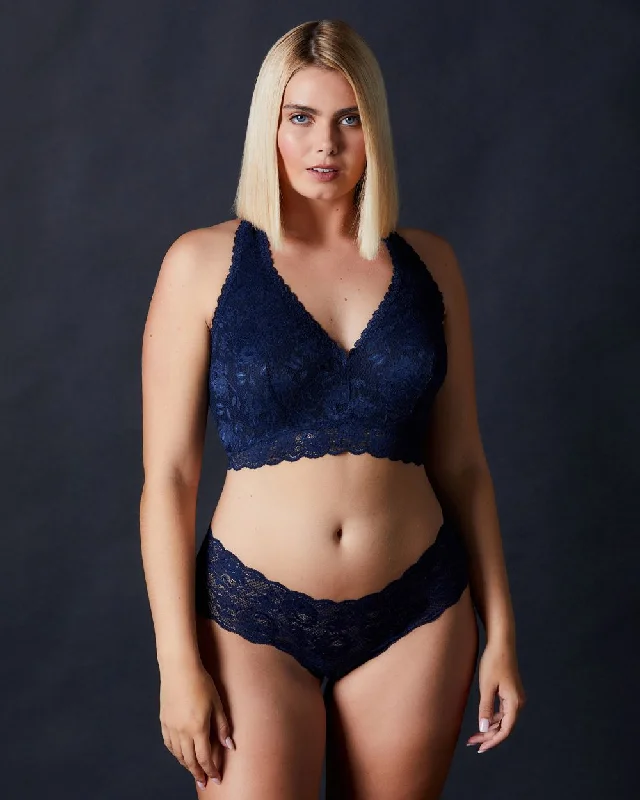 Women's padded bras for a more rounded shapeNever Say Never Curvy Racie Racerback Bralette