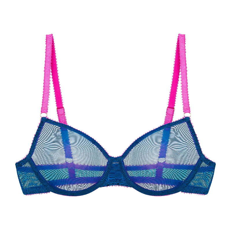 Women's bras with a neoprene componentDelilah Clean Tulle Underwire Bra
