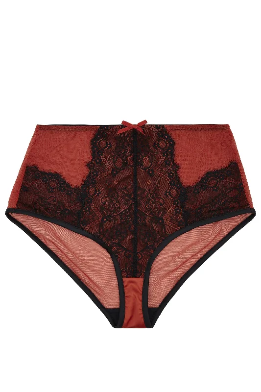 Women's string briefs with a metallic accentEzmae Brief
